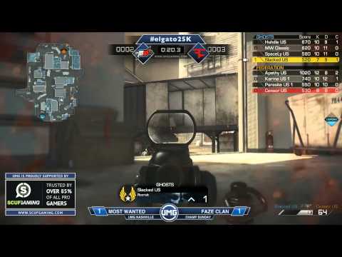 UMG Nashville 2014: Most Wanted vs FaZe - Winners Semifinals - Map 3 Warhawk Blitz