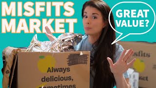 Misfits Market: 2 Box Organic Subscription Groceries - What's Inside?