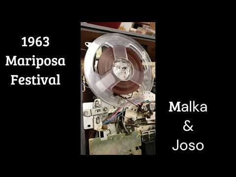 Joso & Malka 1963 Mariposa Festival