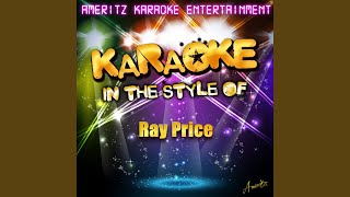 Touch My Heart (In the Style of Ray Price) (Karaoke Version)