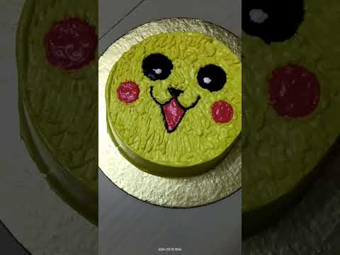 #Pikachu cake 💕#