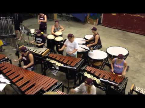 UMass Drumline 2015: Front Ensemble - Takin' It to the Streets - Band Camp