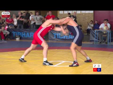 Robert Baran - Radosław Dublinowski. Półfinał Mistrzostw Polski. Kategoria 120kg