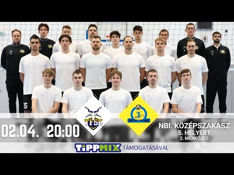 TFSE – Szolnoki RK | Férfi Röplabda NBI. - Középszakasz - 5. helyért 2. mérkőzés |