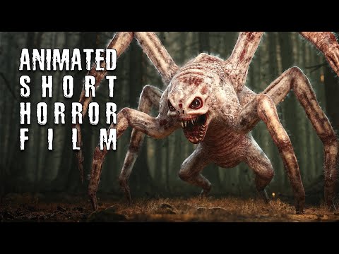 Animated Horror Short Film: The Goat Monster VS Fat Werewolf #trending #horror #viral