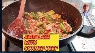 CORNED BEEF WITH AMPALAYA