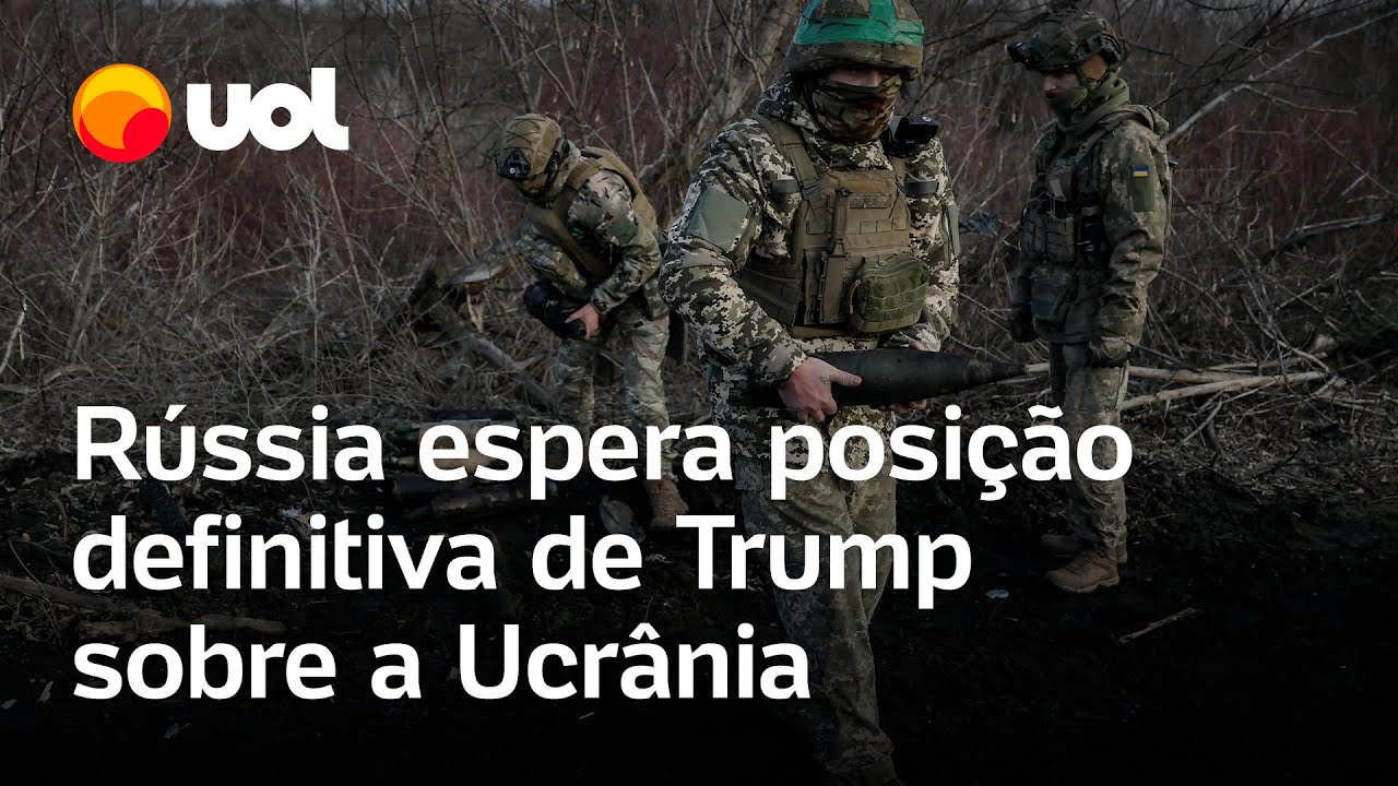 Rússia espera 'posição' definitiva de Trump sobre a guerra na Ucrânia