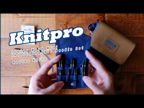 Knitpro Indigo Wood 迷你可互換織針套裝評測 (Knitpro Indigo Wood Mini Interchangeable Needle Set Review)