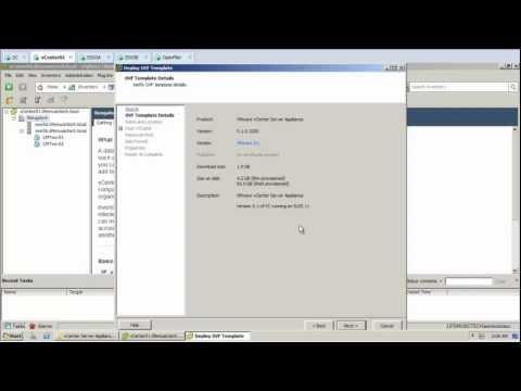 vCenter Server Appliance - Part 1 - Deploy the vCenter Server Appliance