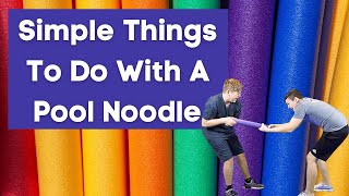 Simple Things Activities With A Pool Noodle