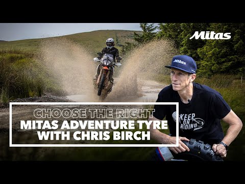 Choose the right Mitas adventure tyre with Chris Birch
