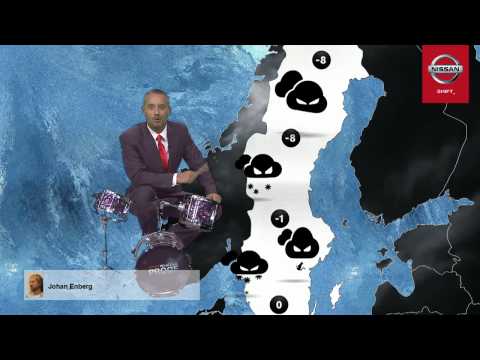 Nissan %#&?!-VÄDRET - Johan: Hagel Snöstorm
