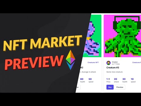 NFT Marketplace in React, Typescript & Solidity - Full Guide (Preview)
