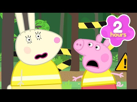 The DISASTROUS Walk to School 😩 Woodland Walk 🏫 Peppa Pig Official Full Episodes | 2 Hours