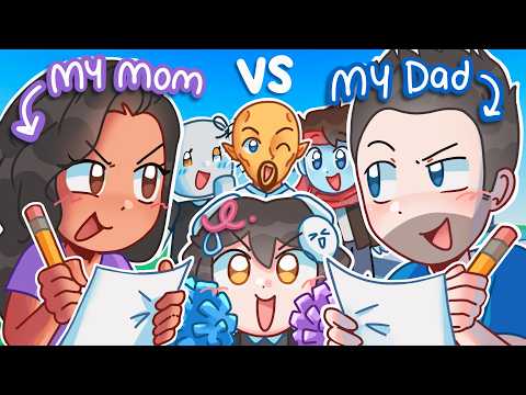 My Parents Draw Battled on Roblox (ft. @ohsoybean, @Temprist, @Jackeryz)