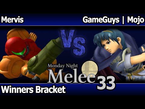 MNM 33 Melee - Mervis (Samus) vs GameGuys | Mojo (Marth, C Falcon) - Winners Bracket