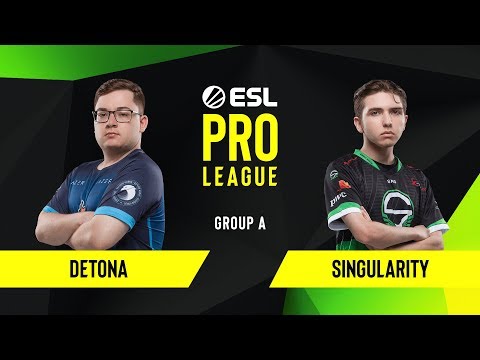 CS:GO - Singularity  vs. DETONA [Dust2] Map 2 - Group A - ESL NA Pro League Season 10