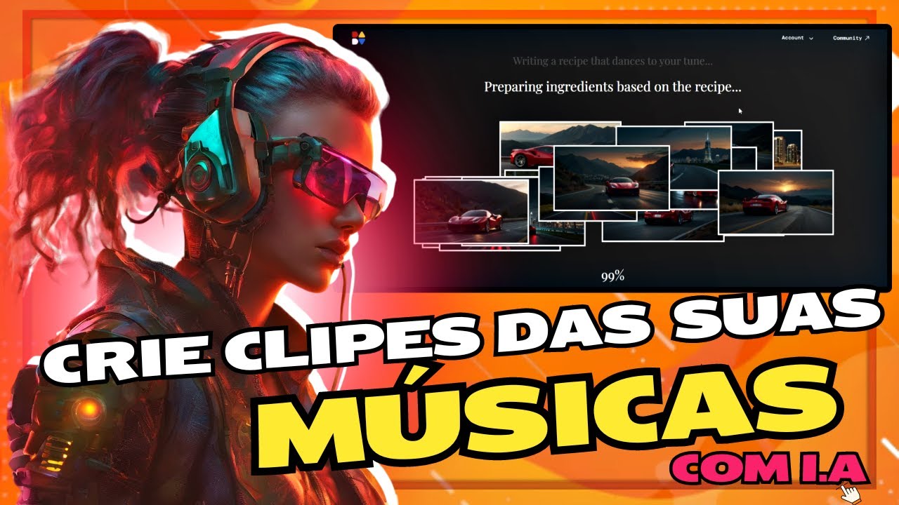 APRENDA A CRIAR VÍDEO CLIPES DE SUAS MÙSICAS COM I.A ( NOISEE .AI)