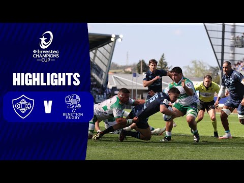 Instant Highlights - Castres Olympique v Benetton Rugby Round of 16 | Investec Champions Cup 2024/25