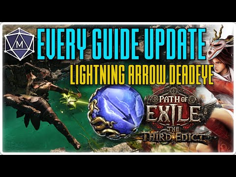 Final Lightning Arrow Deadeye Build Update, The Fastest Build - Path of Exile 0.3