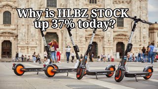 Why Is Helbiz (HLBZ) Stock Up 37% Today