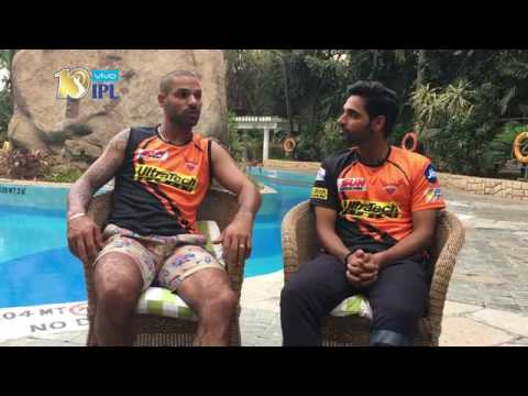 IPL Chit chat with Shikhar Dhawan & Bhuvneshwar Kumar