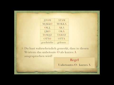 Russisch lernen mit Spaß - Russisches Alphabet - Teil 1 - Russisch-Erleben.de