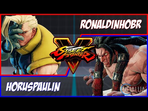 SFV CE - RonaldinhoBR(NASH) VS HorusPaulin(NECALLI) 🌘 MeiaLua 🌘 MMLLA