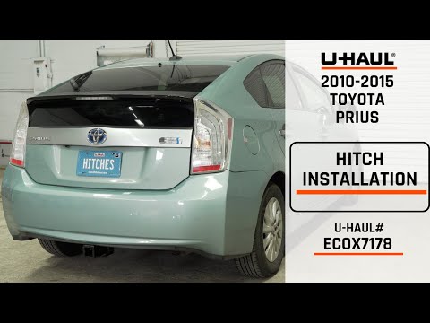 2010-2015 Toyota Prius | U-Haul Trailer Hitch Installation | ECOX7178
