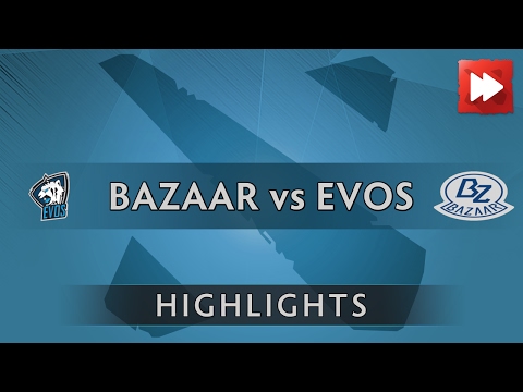 Team Bazaar vs Team EVOS - Kiev Major Open Qualifier - Dota Highlights