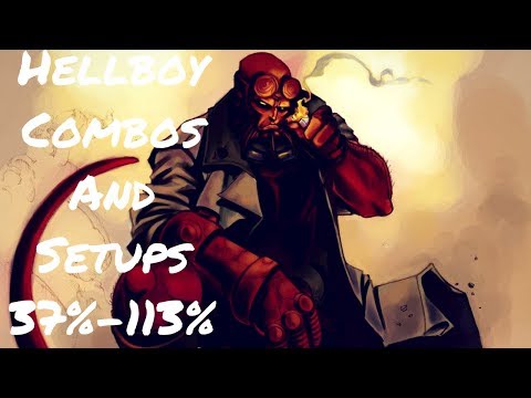 Injustice 2: Hellboy High Damage Combos And Setups (37%-113%)