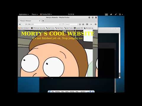 حل تحدى Vulnhub.com - Rickdiculously Easy 1  1