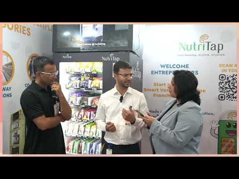Priyank Tiwari, Co-Founder of Nutritap as a Exhibitor at ... - YouTube