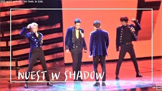 [4K]181216 NUEST W DOUBLE YOU FINAL IN SEOUL SHADOW 백호 baekho 직캠