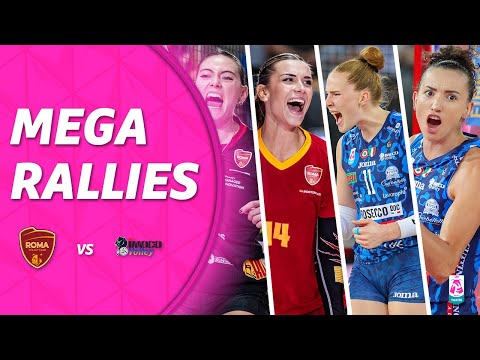 MEGA RALLIES of the match Roma - Conegliano | Serie A1 Tigotà 24/25 | Lega Volley Femminile