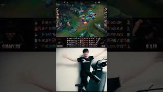 Fakerの神エンゲージで舞うUG - Worlds2023 Semifinals T1 vs JDG  #Shorts
