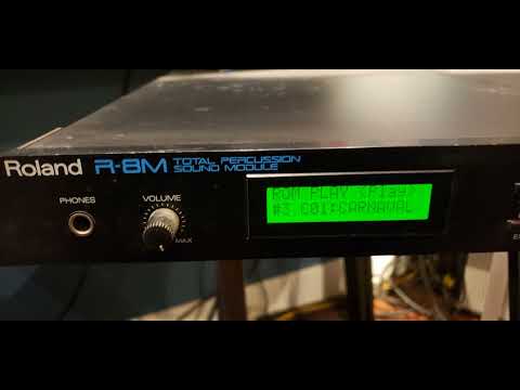 Roland SN-R8-01 Contemporary Percussion 1990s - Black image 2