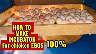 BEST Incubator For chicken Egga With 100% Chicks hatching 🐣 how to make incubator at Home 2024