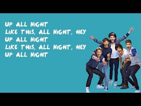 Up All Night - One Direction (Lyrics)