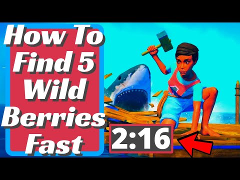 How To Find 5 Wild Berries Fast - Raft