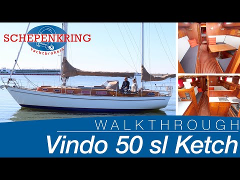 Vindö 50 SL Ketch for sale | Yacht Walkthrough | @ Schepenkring Lelystad