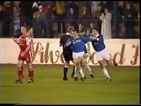 Glenavon 2 Portadown 3 (Candlish, Haylock 2) - UC SF 10/10/95