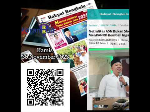 Top News Koran RB, Kamis, 30 November 2023