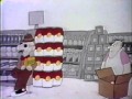 Classic Sesame Street Animation A Man Stacks 12 Cans