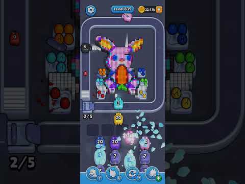 Pixel Flow Level 839 Walkthrough - Medium Difficulty Puzzle Solution