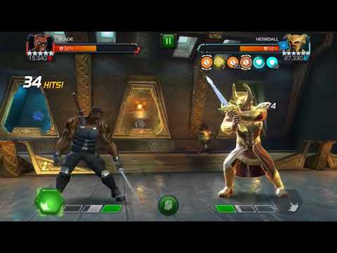 Marvel Contest of Champions . How to fight uncollected Heimdall