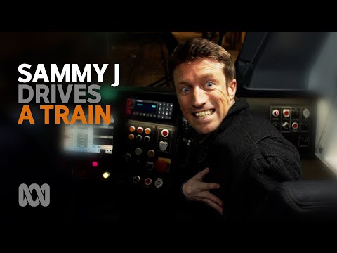 Sammy J drives a train 🚉😮 | Key to the City Ep2 | ABC Australia