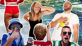 CRAZY Portuguese Football Fans: Benfica vs Porto vs Sporting 😂