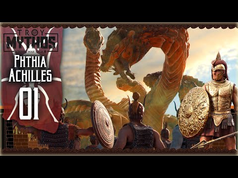[1] Achilles the Legendary Warrior of Phthia | Total War Saga Troy Achilles Mythological Campaign