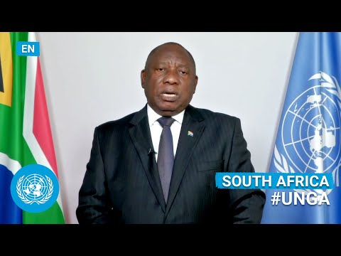 🇿🇦 South Africa - President Addresses United Nations General Debate, 76th Session (English) | #UNGA